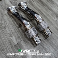 R Armytrix Catless Race Downpipe bmw F30 G20 G22 G30 G01 B48