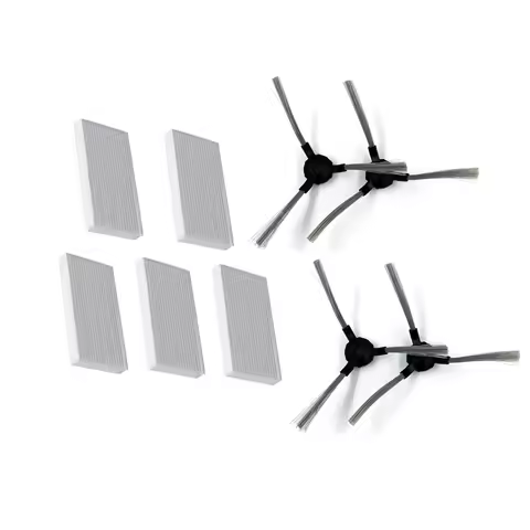 Robot Vacuum Cleaner HEPA Filter Side Brush for Vileda VR 302 Robotic Vacuum Cleaner Spare Parts Acc