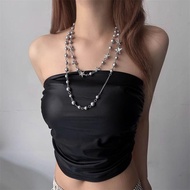 Y2k Accessories y2k Necklace y2k Jewelry Y2K Asian Culture Millennium Hot Girl American Necklace Ame