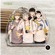 Funny TOBIE 19 Days Cartoon Style Keychain