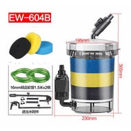 Aquarium SunSun Canister Filter HW-604B EW-604B Ultra Quiet 4-Stage Canister filter