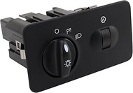 TRQ Headlight Switch Compatible with F250 F350 F450 F550 Super Duty Pickup Truck