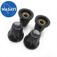 5 Piece  K17-01 bakelite knob WXD3-13 WH5 WXD3-12 Equipotential cap copper core inner hole 4MM    El