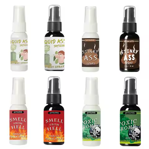 30ml Prank Fart Spray Non Fart Gag Poop Spray Spoof Odor Spray Joke Stinky Fart Spray for Pranks