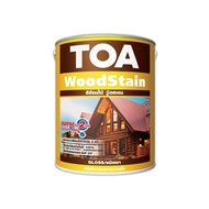 สีย้อมไม้ เงา WoodStain #G01 Teak (กล) TOA