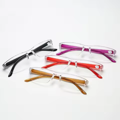 Retro Square Reading Glasses Presbyopic Eyewear Portable Ultralight Presbyopia Eyeglasses Unisex Eye