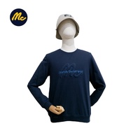 MC Jeans Long-Sleeved Shirt Sweater Round Neck (Navy Blue) Product Code MCYL-1