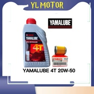 YAMAHA YAMALUBE 20W50 20W-50 4T STROKE LUBRICANTS OIL