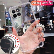 HONOR X6c ตัว X6 X6c ซิลิโคนเคสสำหรับ Honor ใส X6c HonorX6c Honor X6c 4G 5G เคสโทรศัพท์เป็นคู่นุ่มบา