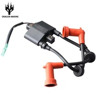 6B4-85570 Ignition Coil For Yamaha Outboard Motor 2 Stroke 9.9HP 15HP 9.9D 15D 6B3 6B4 New Model 6B4