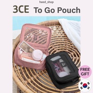 [3ce] To Go Pouch 2 Color ( Black / Pink )