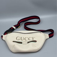 99新古馳/Gucci胸包腰包斜挎包白色男包