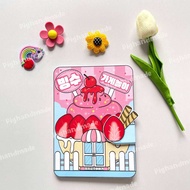 Sổ búp bê giấy tiệm đá bào Bingsu