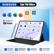 Samsung Tablet PC Y16 แท็บเล็ต 10 Inch Android 12.0 12GB RAM 512GB ROM สองซิม 5G LTE รองรับซิม