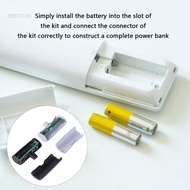 【3C】 User Friendly Type C 18650 Powerbank Outer Case Portability DIY Powerbank Box