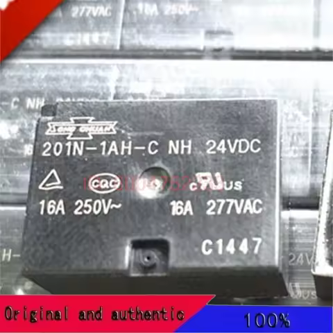 5 PCS 24V Relay 201N-1AH-C NH 24VDC 16A
