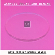 AKRILIK BULAT 5MM / AKRILIK LEMBARAN / AKRILIK 5MM /AKRILIK BENING