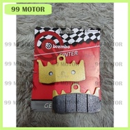Brembo brake pad m3/ k50 / ak550 (sinter) brake disc pad brembo 4pot lining piring disc