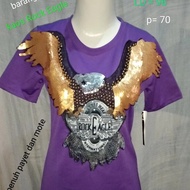 Kaos wanita Rock Eagle