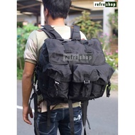 Military.Garage RPB Military Combat Bag Large Backpack TNI Army RPB21KS - Black
