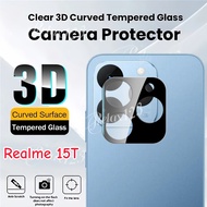 1/2/3PCS Camera Lens Protector For Realme 15T 5G 2025 3D Rear Lens Tempered Glass Film For Realme 15