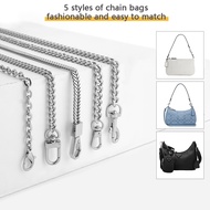 silvery Bag Chain Accessories Metal Extension Chains Underarm Crossbody Shoulder Belt Replacement Ba