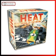 Board Game Heat: Pedal to the Metal Race Car Game Strategy Grand Prix Racing Game