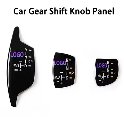 Car Gear Shift Knob Panel Cover For BMW 1 2 3 4 5 7Series F01 F02 X1 X3 X5 X6 M3 M5 F30 F32 F48 Inte