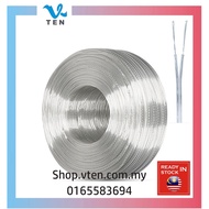 🔥🇲🇾PROMO🔥18/24/28 AWG 2 Core Transparent Parallel Electric Wire /  Parallel Wire for lighting Neon W