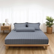 NEW 2025 Set of 3,4 Piece cotton sheets, pillowcases NIN Calisto CT220047 1m2, 1m4, 1m6, 1m8 covered