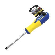 [Min Pick 2] Steve & Leif Yellow/Blue Slotted Screwdriver (4 Inch/6 Inch) (6x100mm/6x150mm)