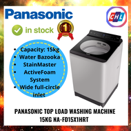 Panasonic (SEND BY LORRY+AUTHORISED DEALER)Top Load Washing Machine 15kg NA-FD15X1HRT - Panasonic Warranty Malaysia
