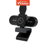 PC,1080P, Kamera PC dengan Webcam HD 1080P untuk PC dengan Mikrofon Pengurangan Bunyi webcam for pc