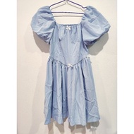 skyblue dot dot women dress (RS4114)