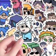 66pcs VALORANT Stickers Anime Animation Q Version Game Decoration Waterproof