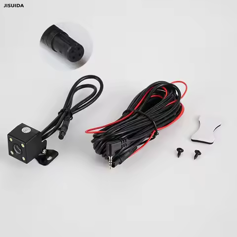 Color reversing camera reversing image 4-pin driving recorder HD night market 4 lights waterproof an