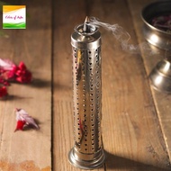 Stainless Steel Incense Stick Holder Agarbatti Stand With Dhoop Holder Incense Sambrani Holder