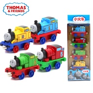4 Pcsset Thomas and Friends Pull Back Magnetic Train Toy James Gordon Train Model Gift Set Boy Kids Birthday Gift