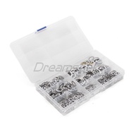 Stainless Steel 304 Serrate Shakeproof Gasket Set 390Pcs Serrated Lock Washer Internal Tooth Assortm