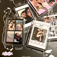 POLAROID mica keychain with photo printed on request customised keychain