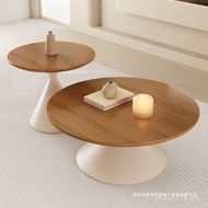 Modern Influencer Light Luxury Silent Style Round Coffee Table Living Room Household Small Household