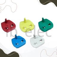 Plastic Safety Plug Key With Hole Socket 2 Pin 2 pin to 3 pin converter /2 Pin to 3 Pin Converter Ad