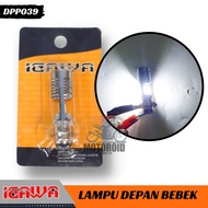 Lampu Utama CHIP LED Mata Bebek Dan Matic Cree Model DC Flash H6 4 LED AC DC Universal Motor