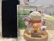 招財貓 太陽能 擺設