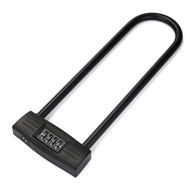 Padlock Bicycle U-Shaped Lock YF12601 Combination Lock Motorcycle Shop Door Double Door Lock Extende