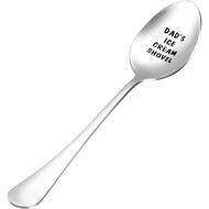 Christmas Gifts for Dad,Ice Cream Shovel Spoon for Men Stocking Stuffers Gift,Clear Engraved Inscrip