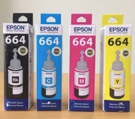 全新 原廠 4色 Epson 664 ink 墨水 for printer brand new genuine original set of 4