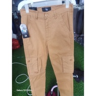 TSJ FASHION Slim-Fit Cargo pants 6 Pockets Slack Pants