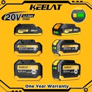KEELAT Power Tools Battery Lithium Batteries MT Pin Battery Level Display  1.5 2.0 3.0 4.0 4.5 6.0 8