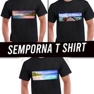 Semporna Beach Sabah Cotton T-Shirt Souvenir Gift